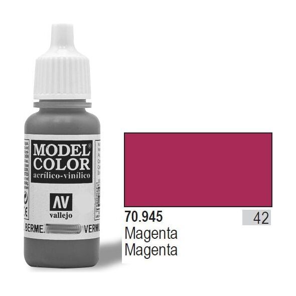 Vallejo Farba Nr42 Magenta Matt 17ml - 70945