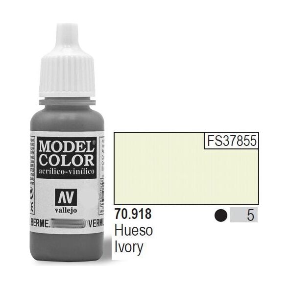 Vallejo Farba Nr5 Ivory Matt 17ml - 70918