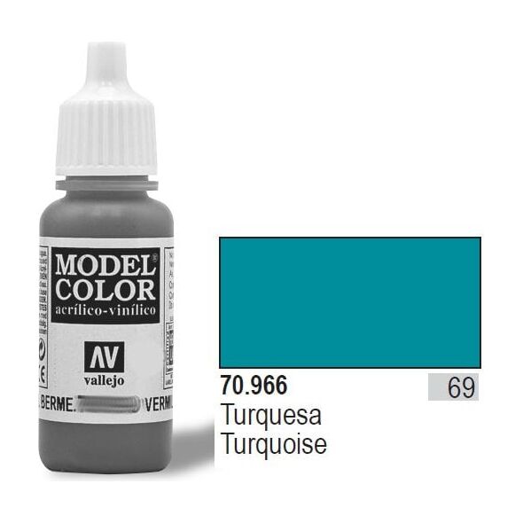 Vallejo Farba Nr69 Turquoise Matt 17ml - 70966