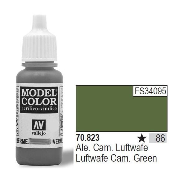 Vallejo Farba Nr86 Luftwaffe Green 17ml - 70823