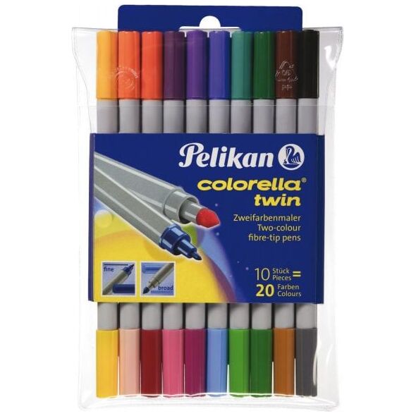 Pelikan Flamastry Colorella TWIN 10 szt. (949511)