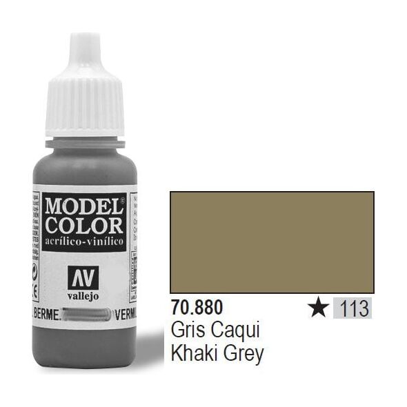 Vallejo Farba Nr113 Khaki Grey 17ml - 70880
