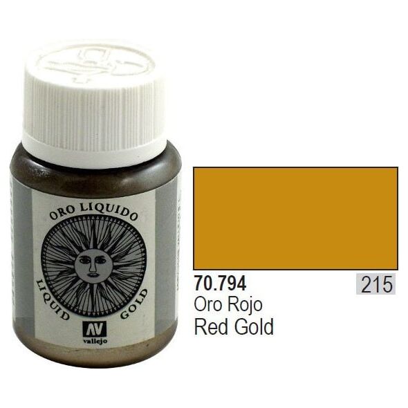 Vallejo Farba Nr215 Red Gold 35ml - 70794