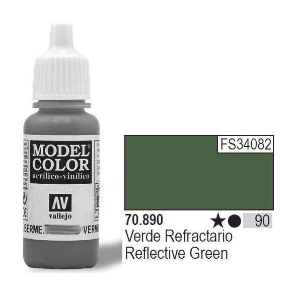 Vallejo Farba Nr90 Reflective Green 17ml 70890