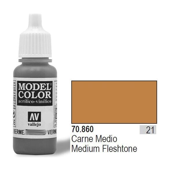 Vallejo Farba Nr21 Medium Fleshtone 17ml - 70860