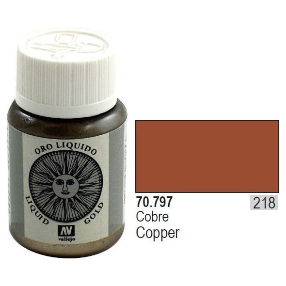 Vallejo Farba Nr218 Copper 35mll - 70797