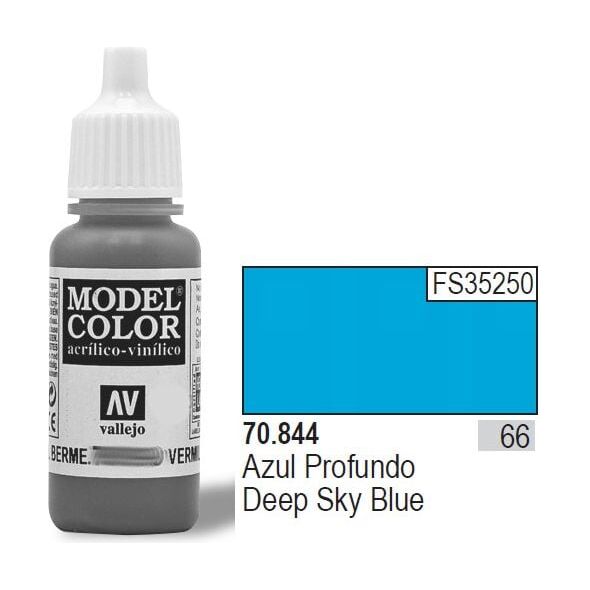 Vallejo Farba Nr66 Deep Sky Blue 17ml - 70844