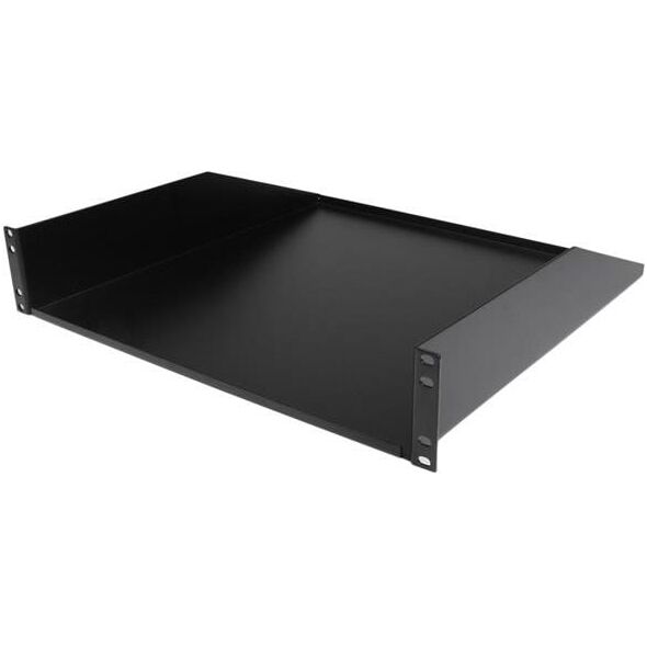 StarTech Półka 19" 2U Czarna (CABSHELFHD)