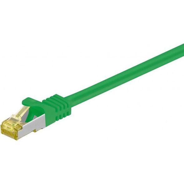 Goobay Patchcord S/FTP, Cat7, PIMF, 1m, zielony (91586)