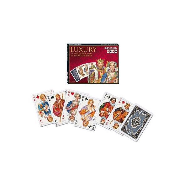 Piatnik Karty Lux 2 Talie Luxury - 2167