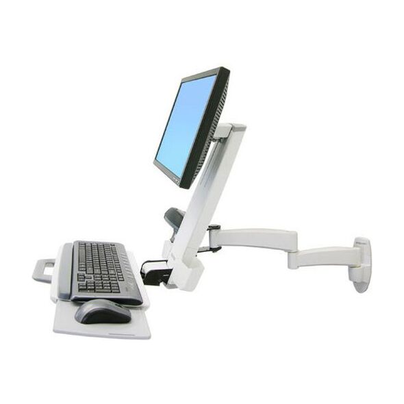 Ergotron Uchwyt ścienny na monitor do 24" 200 Series Combo (45-230-216)