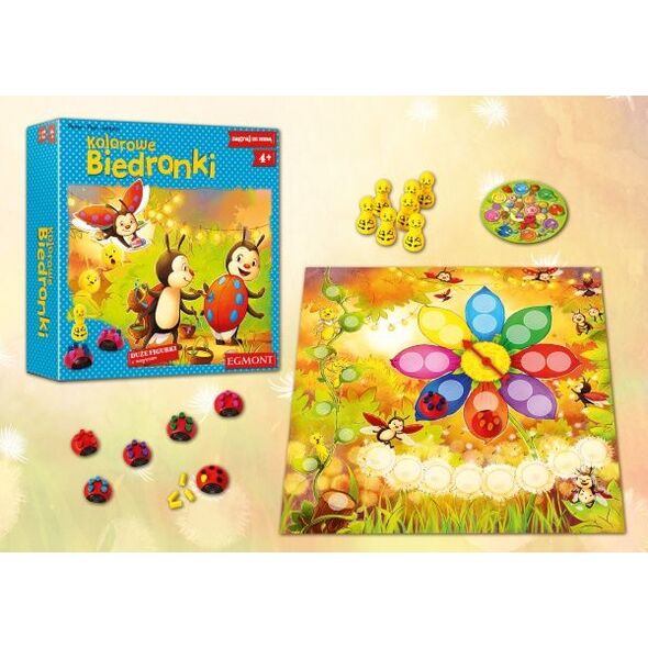Egmont Gra kolorowe biedronki - 6730