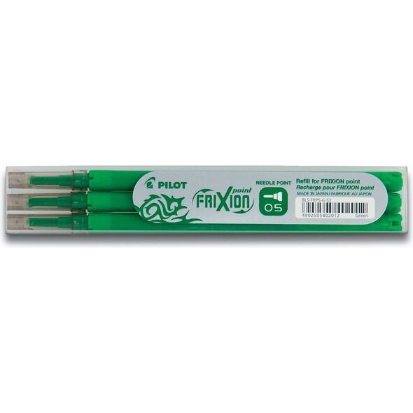 Pilot Pilot Frixion Point Wkład do cienkopisu zielony 1-szt (BLS FRP5 G)