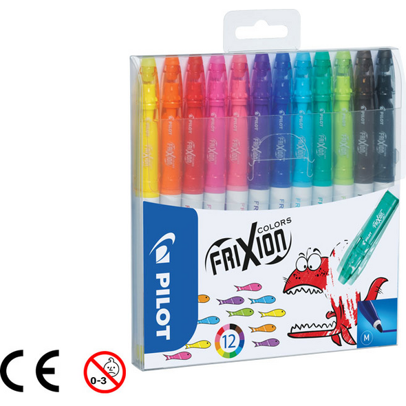Pilot MARKER SCIER 12KOL PIL FRIXION SW FC S12 ETUI (PISW FCS12)