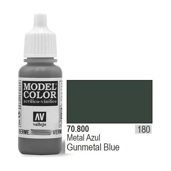 Vallejo Farba Nr180 Metal Blue - (70800)