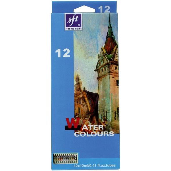 Titanum TITANUM Farby Akwarelowe 12 Kol. - 117237