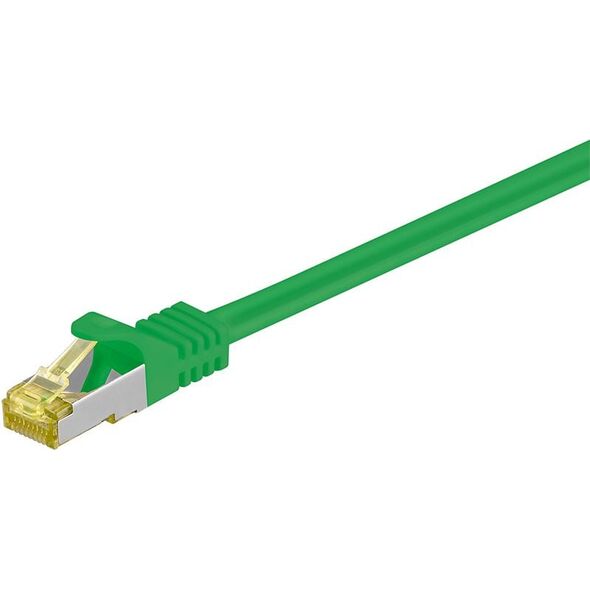 Patchcord S/FTP, Cat7, 1.5m, zielony (91595)