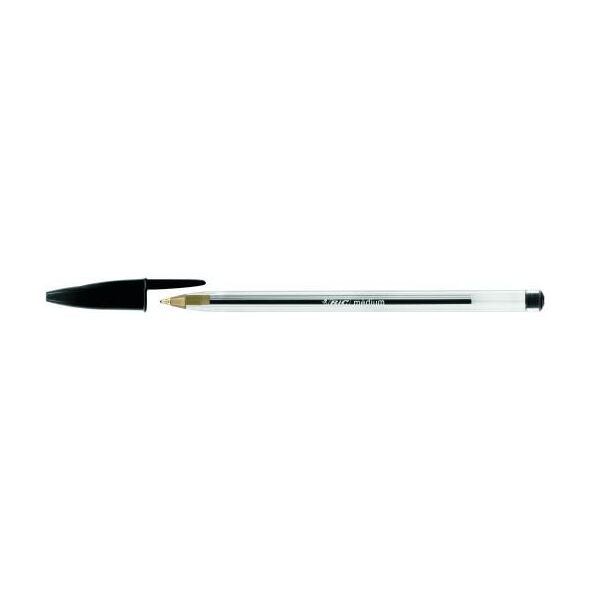 Bic DŁUGOPIS BIC CRISTAL CZARNY PUDEŁKO 1 SZT - 847897