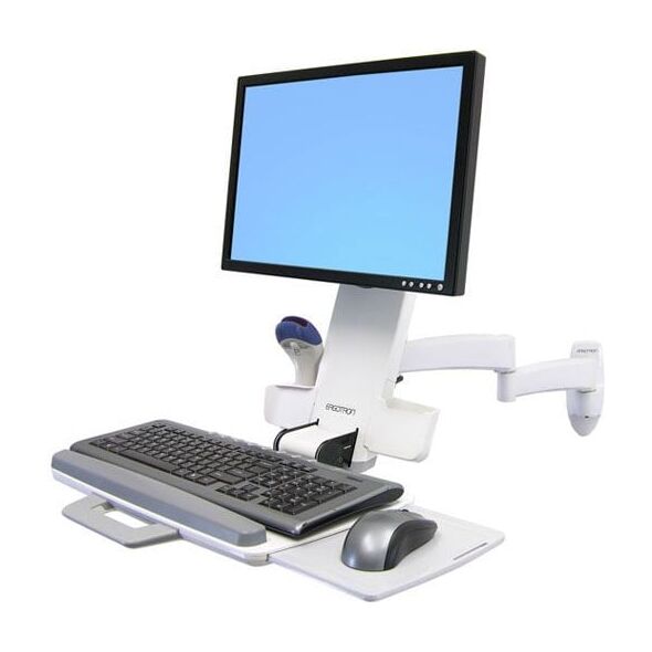 Ergotron Uchwyt ścienny na monitor do 24" 200 Series Combo (45-230-216)