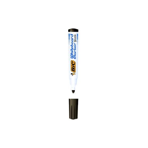 Bic MARKER SUCHOŚCIERALNY BIC VELLEDA ECOLUTIONS 1701 CZARNY OKRĄGŁA KOŃCÓWKA PUDELKO 12 SZT 1199170109