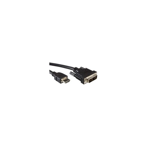 Kabel Value HDMI - DVI-D 1m czarny (11.99.5519)