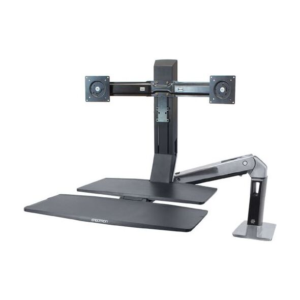 Ergotron Uchwyt biurkowy na 2 monitory do 24" WorkFit-A II (24-316-026)