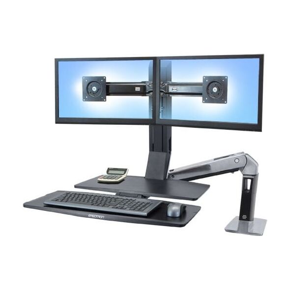 Ergotron Uchwyt biurkowy na 2 monitory do 24" WorkFit-A II (24-316-026)
