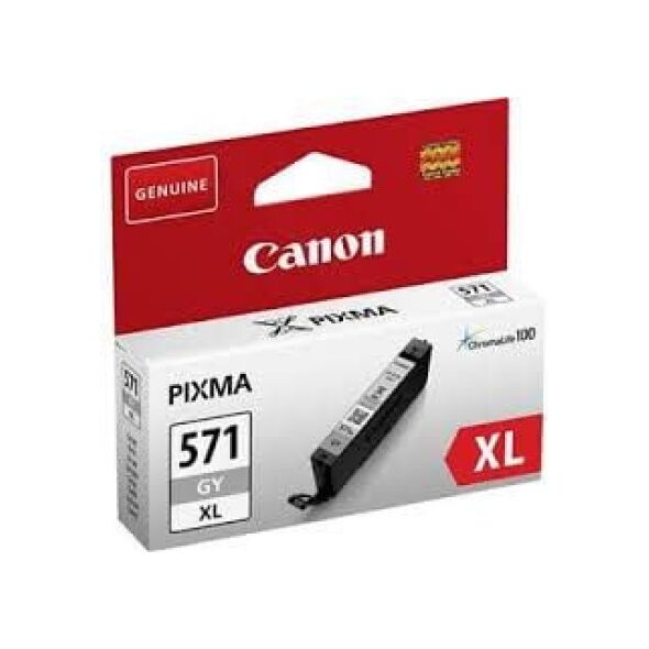Tusz Canon CLI-571XL tusz, kolor szary, z zabezpieczeniem 0335C004