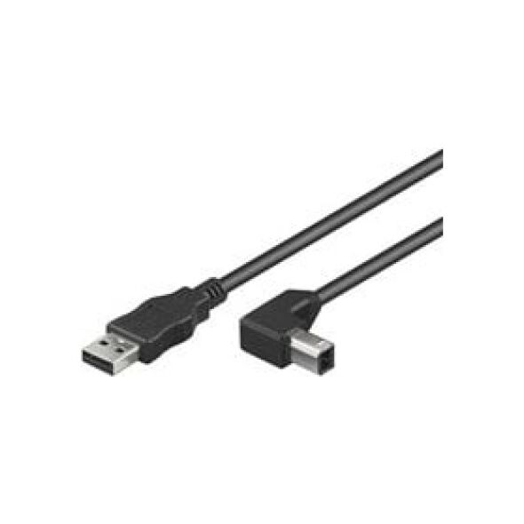 Kabel USB Goobay USB-A - 3 m Czarny (68733)