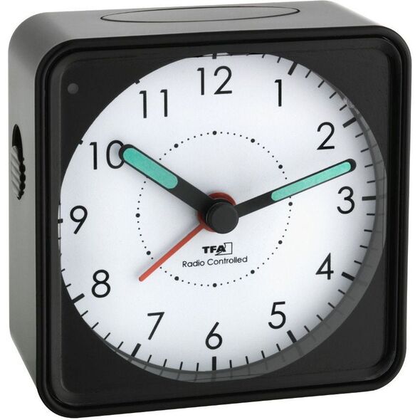 TFA 60.1510.01 Picco Alarm Clock Czarny