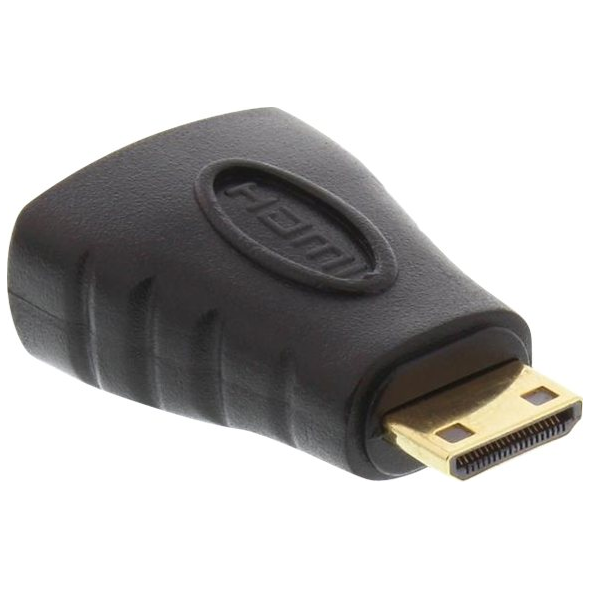 Adapter AV InLine HDMI Mini - HDMI czarny (17690G)