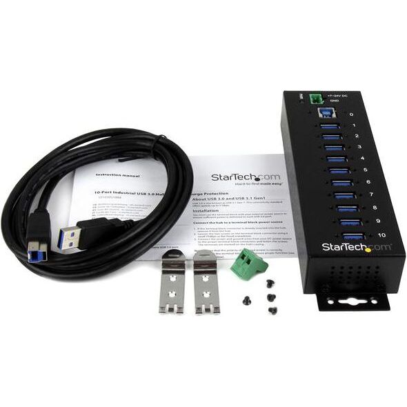 HUB USB StarTech 10x USB-A 3.0 (ST1030USBM)