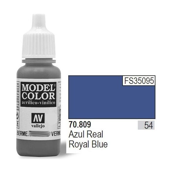 Vallejo Farba Nr54 Royal Blue Matt 17ml
