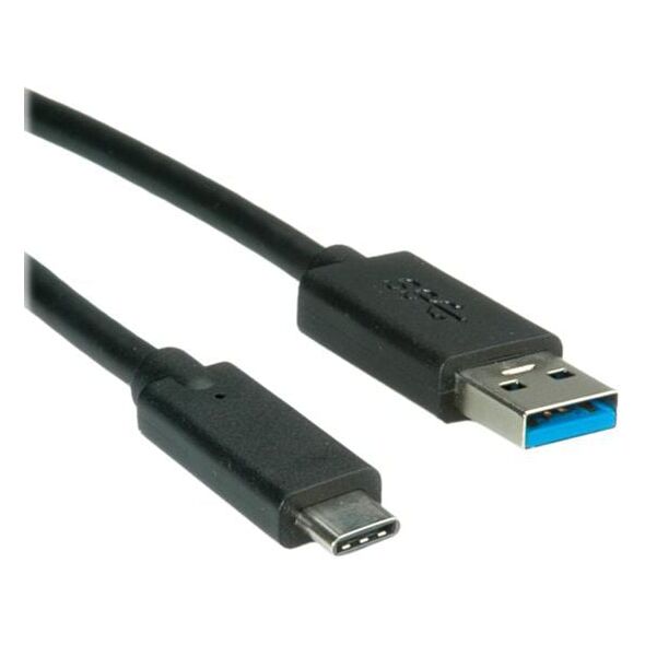 Kabel USB Roline USB-A - 1 m Czarny (11.02.9011)