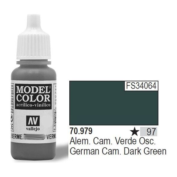 Vallejo Farba Nr97 G. C. Dark Green 17ml 70979