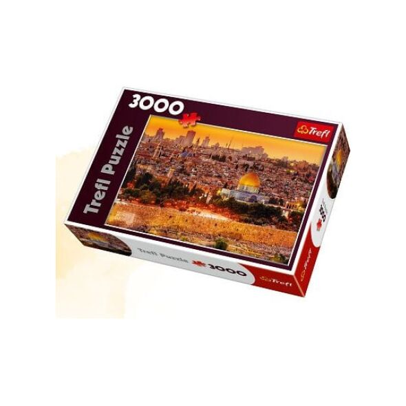 Trefl PUZZLE 3000EL DACHY JEROZOLIMY PUD (33032)
