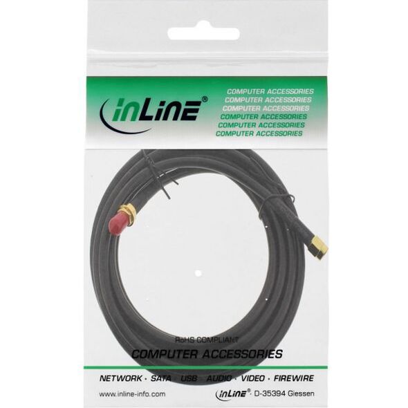 InLine Kabel WiFi R-SMA - R-SMA 3m (40863)