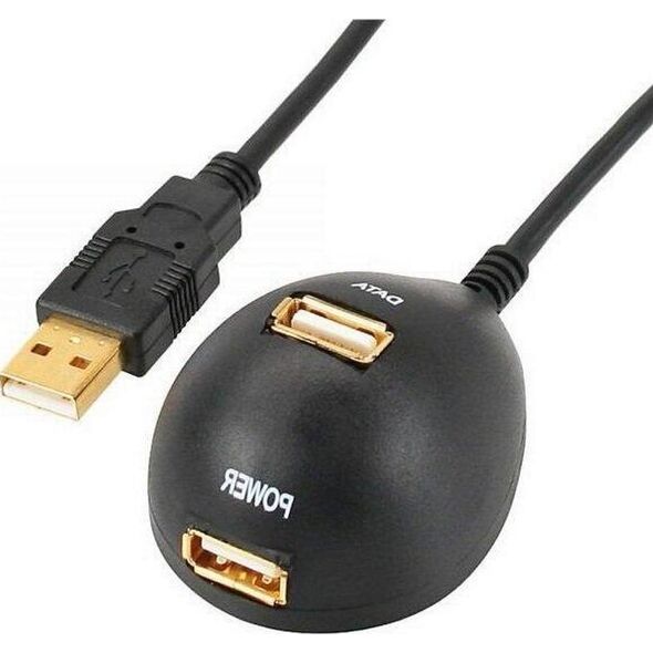 HUB USB InLine 2x USB-A 2.0 (34652)