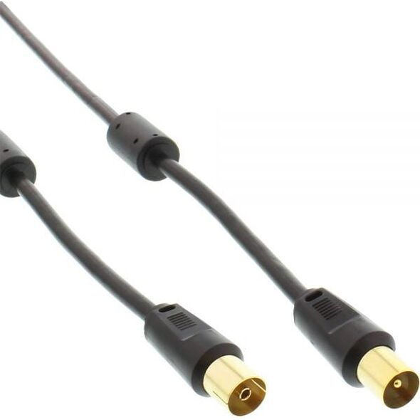 Kabel InLine Antenowy 0.5m czarny (69450P)
