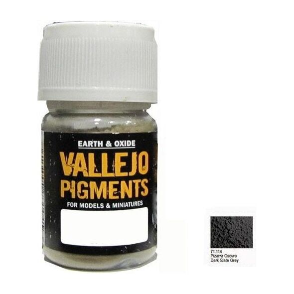 Vallejo Pigment Dark Slate Grey 73114