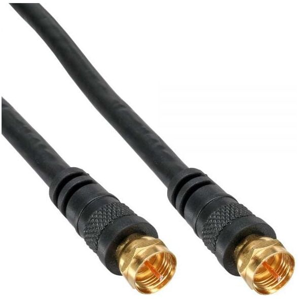 Kabel InLine Antenowy (F) 10m czarny (69310P)