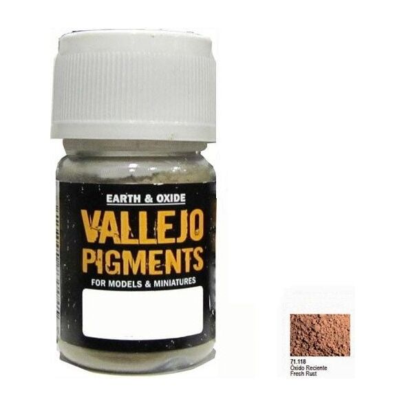 Vallejo Pigment Fresh Rust 73118