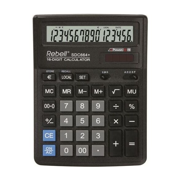 Kalkulator Rebell SDC664+