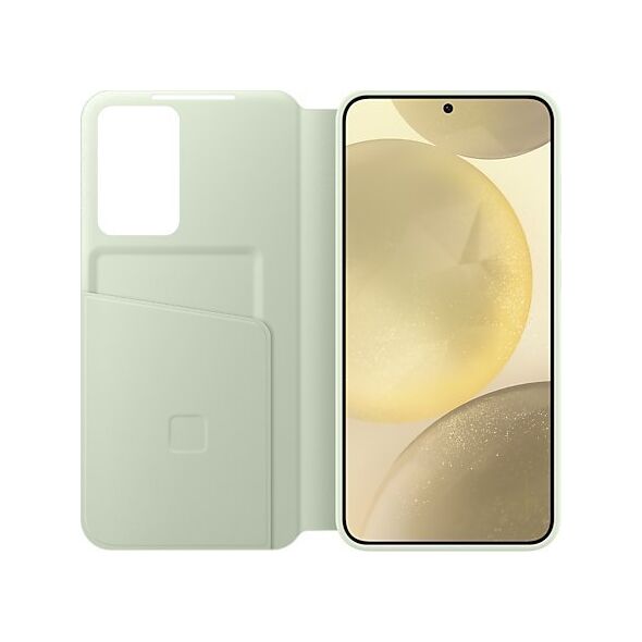 Samsung Etui Samsung Smart View Wallet Case Galaxy S24+ jasnozielone