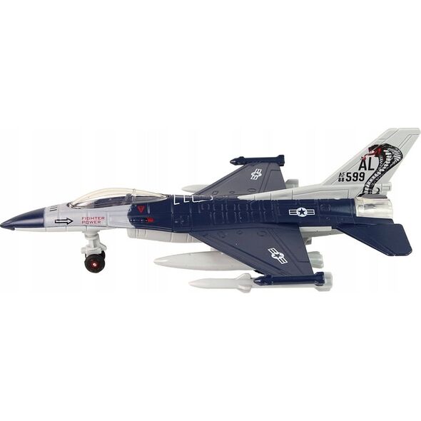 Teka Samolot z napędem ¶wiatło / dĽwięk 1:72 granatowy
