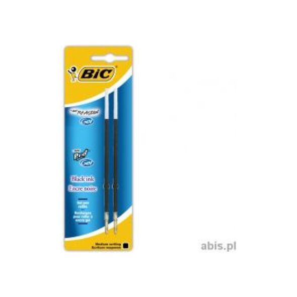Bic wkład do piór żelowych Pro+ react, czarny