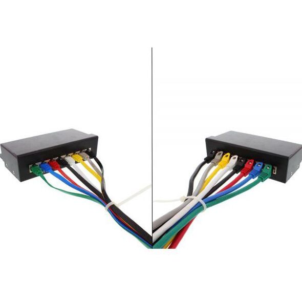 InLine Ultraslim Patchcable U/UTP, Cat.6, niebieski, 7m (71607B)