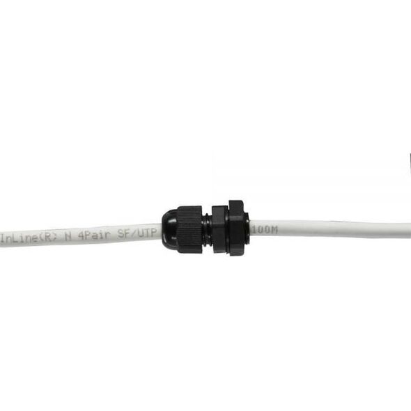 Organizer InLine Dławik Czarny 10 sztuk  (44012B)