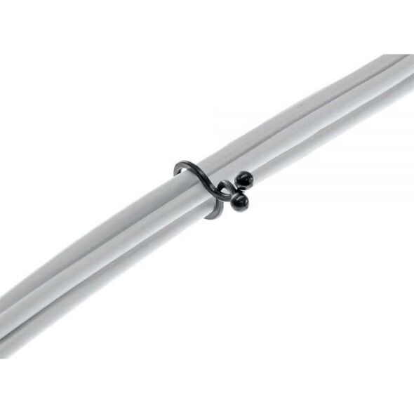 Organizer InLine Rzep Czarny 10 sztuk  (59943O)
