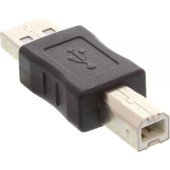 Adapter USB InLine USB - USB-B Czarny  (33443A)